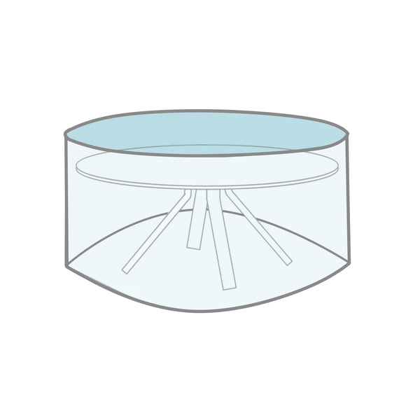 KENYA Funda hibernación mesa comedor ø160x76cm