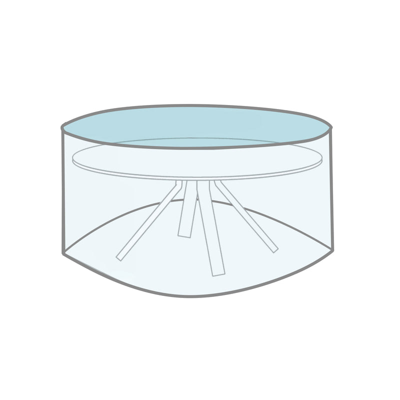 CASTOR Funda hibernación mesa comedor ø180x73cm