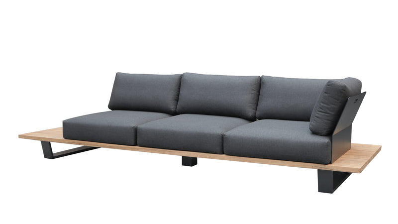 MAXIMO sofa 3 plazas esquinero izquierdo con cojines.