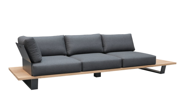 MAXIMO sofa 3 plazas esquinero derecho con cojines.