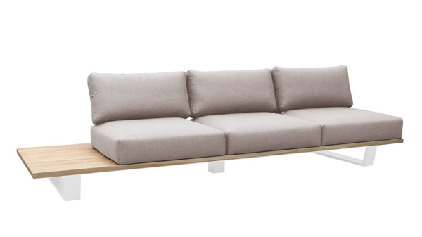 MAXIMO sofa 3 plazas derecho carbon con cojines