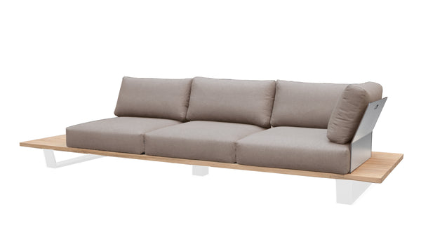 MAXIMO sofa 3 plazas esquinero izquierdo con cojines.