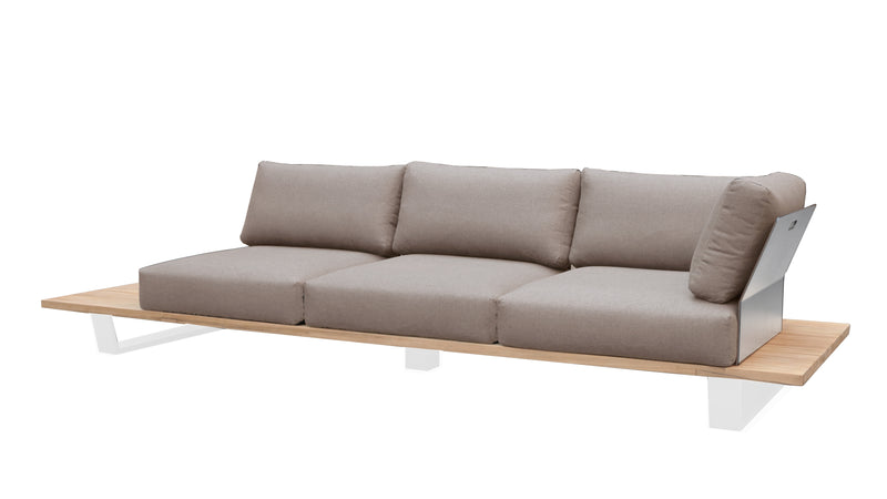 MAXIMO sofa 3 plazas esquinero izquierdo con cojines.