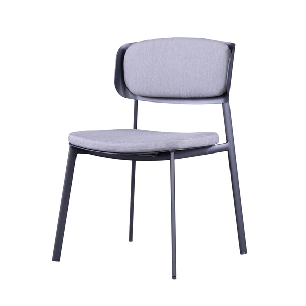 SOUL silla comedor apilable con cojines