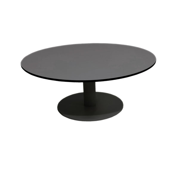 VIENA mesa auxiliar aluminio ø70cm