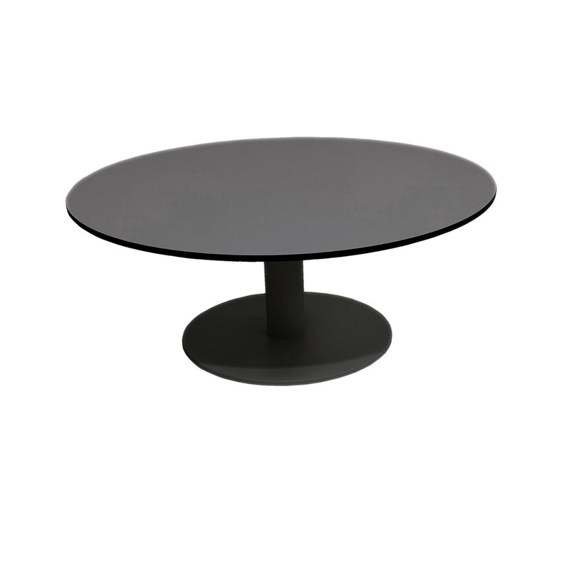 VIENA mesa auxiliar aluminio ø70cm